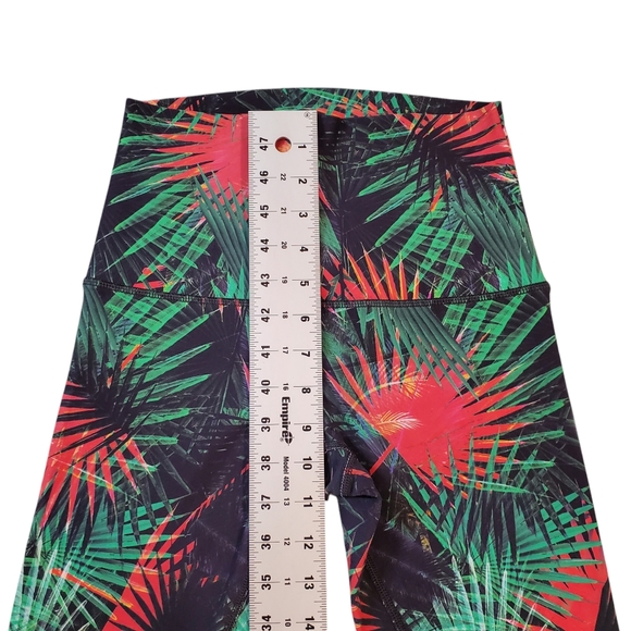 Lorna Jane Leggings Womens Size Small Tropicana Floral Print Mid-Rise Tights - Picture 5 of 10